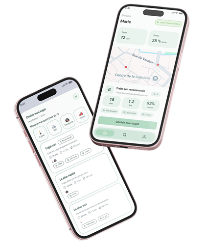 BeatWay sur mobile